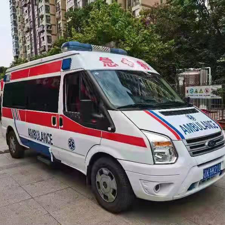 纳雍长途救护车护送病人返乡